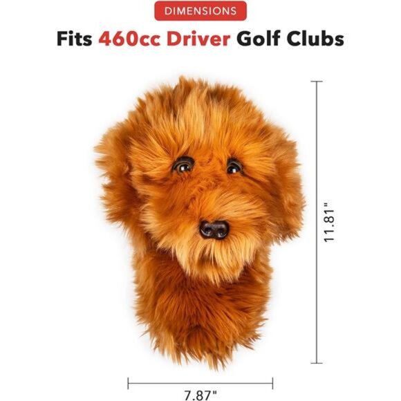 Doodle Driver Headcover | Premium Driver Headcovers | Funny Golf Club Covers - Picture 3 of 7